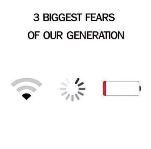biggest fears of our generation