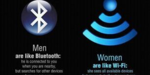 men are like bluetooth