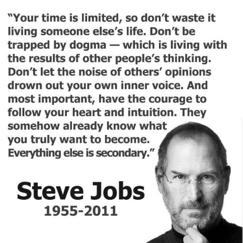 steve jobs time quotes