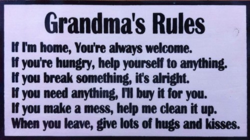 Grandma’s Rules