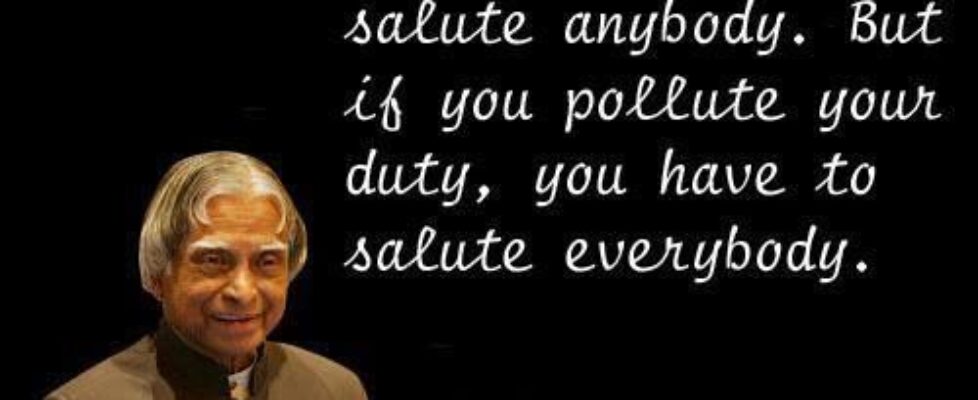 salute your duty