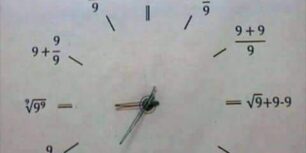 mathematical clock