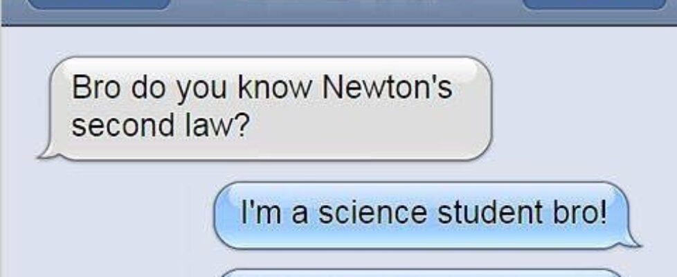 newton second law