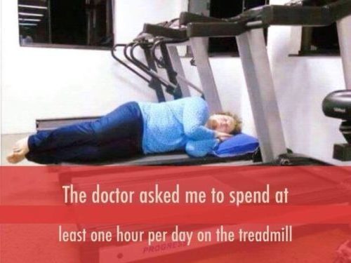 How to spend time in treadmill