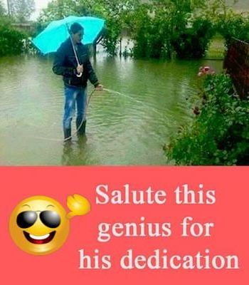 Salute this extreme dedication
