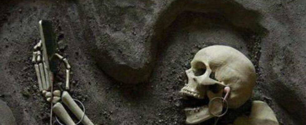 A new type of skeleton that will found by archeologists in future