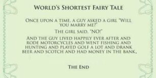 World’s shortest fairy tale