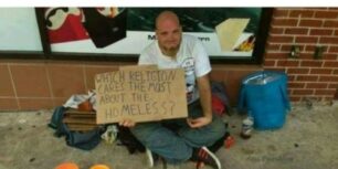 Beggars become​ smart