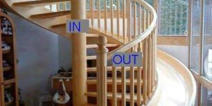 Excellent staircase design for special applications