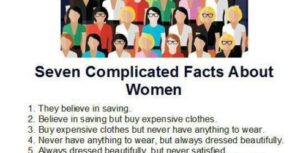 Seven complicated facts about women